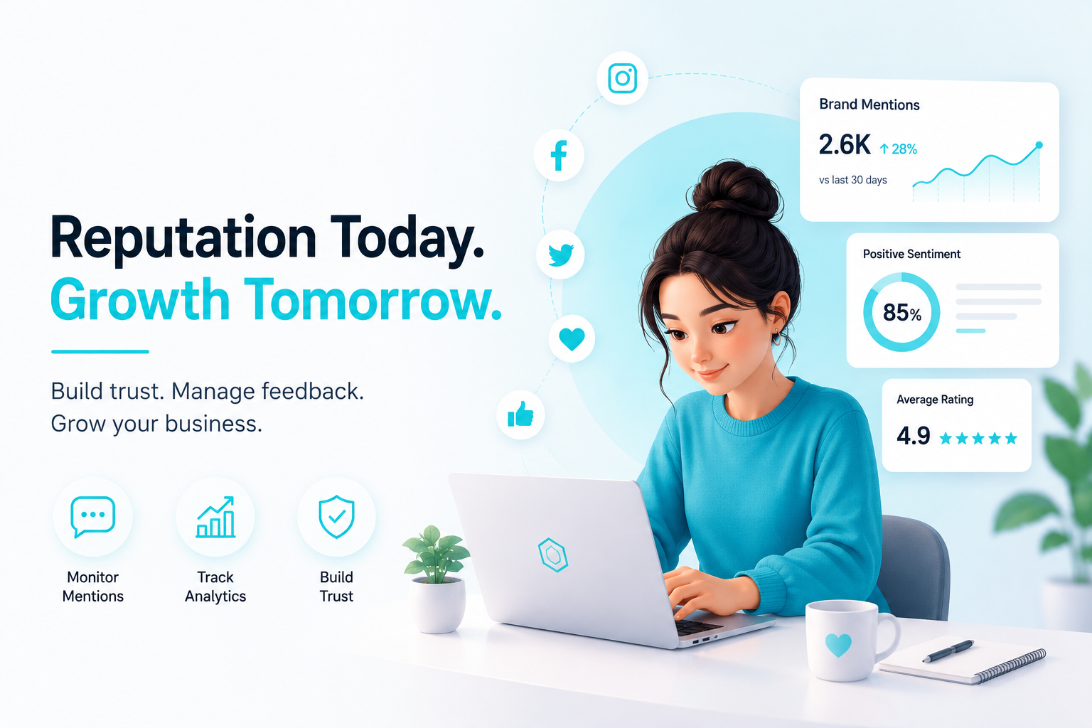 online reputation increasing